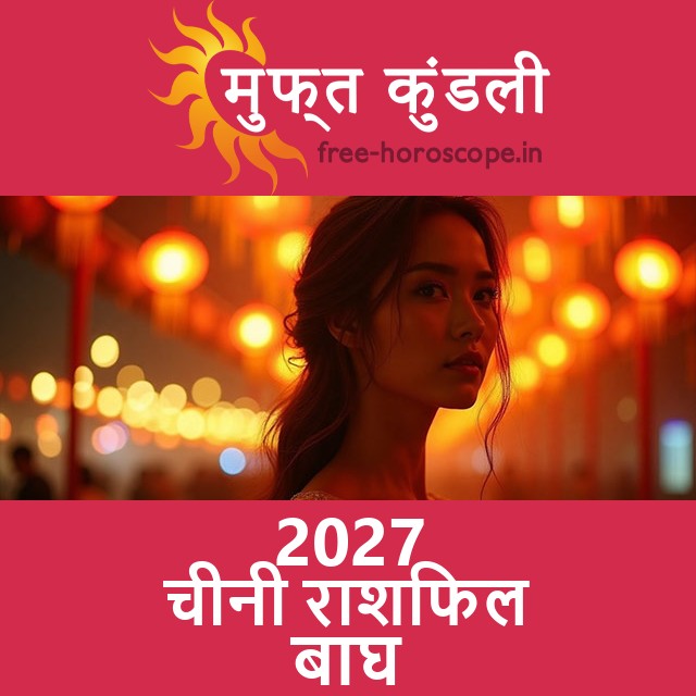 बाघ के लिए 2027 का चीनी राशिफल