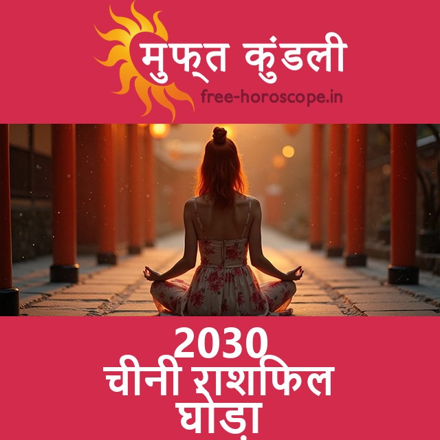 घोड़ा के लिए 2030 का चीनी राशिफल