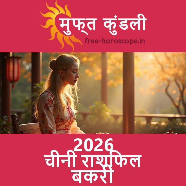 2026 का बकरी का का चीनी राशिफल