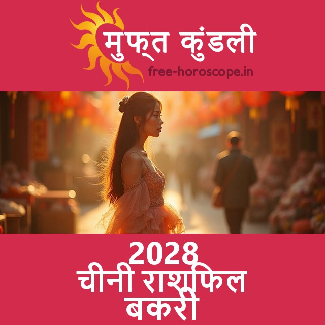 2028 का बकरी का का चीनी राशिफल