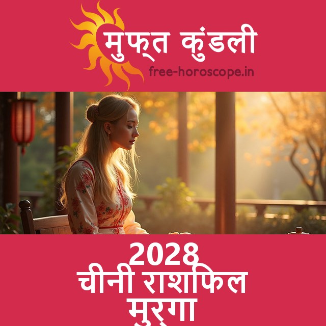2028 का मुर्गे का का चीनी राशिफल