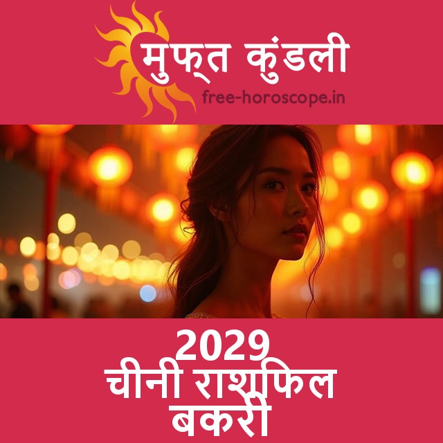 2029 का बकरी का का चीनी राशिफल