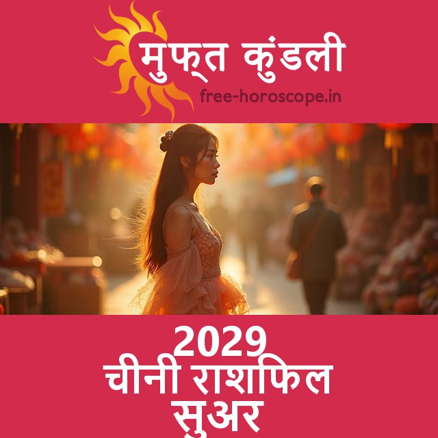 2029 का सुअर का का चीनी राशिफल