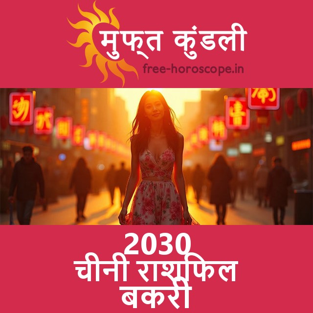 2030 का बकरी का का चीनी राशिफल