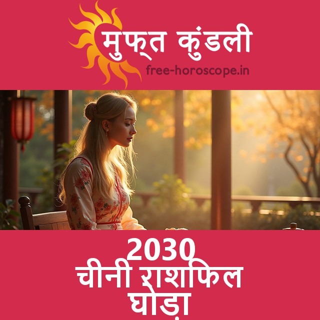 2030 का घोड़े का का चीनी राशिफल