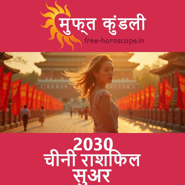 2030 का सुअर का का चीनी राशिफल