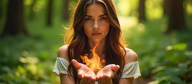 धरती, पानी और हवा के बाद, यहाँ आग है!